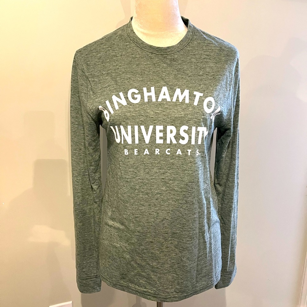NWT League Binghamton Bearcats long-sleeve t-shirt size small